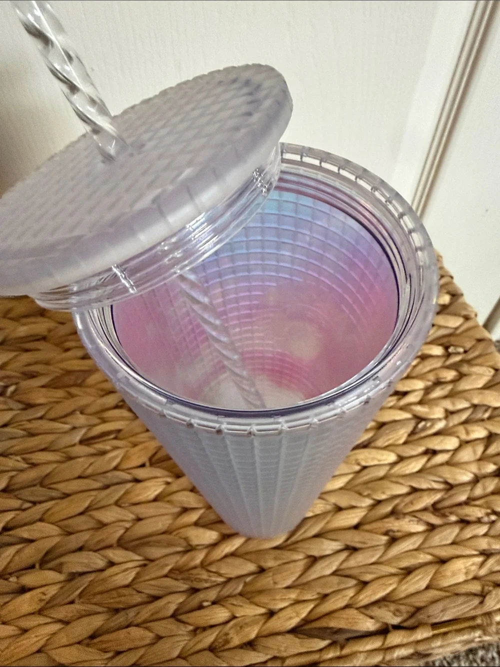 Starbucks Unicorn Iridescent Grid 24oz Tumbler 2022 Collectible
